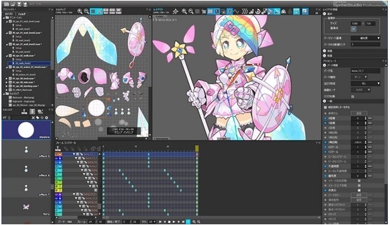 OPTPiX SpriteStudio 电脑版v6.6 高效2D动画制作工具的全新体验